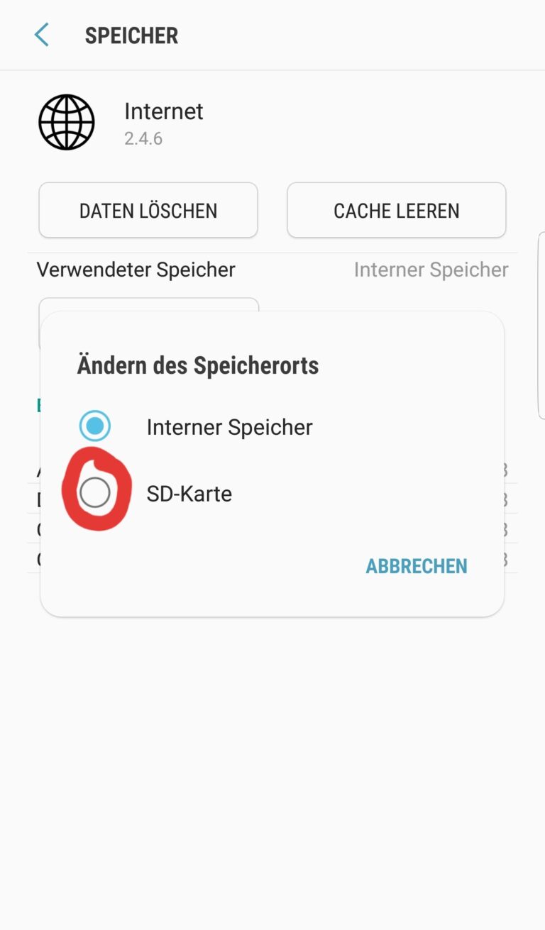Android Apps auf die SDKarte verschieben Bloggingwelt